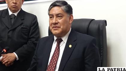 Juan Lanchipa, fiscal general del Estado, tiene una deuda que reduce su patrimonio/ ERBOL.COM.BO