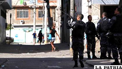 La fuerza militar intervino nuevamente una favela con varios muertos /Globovision