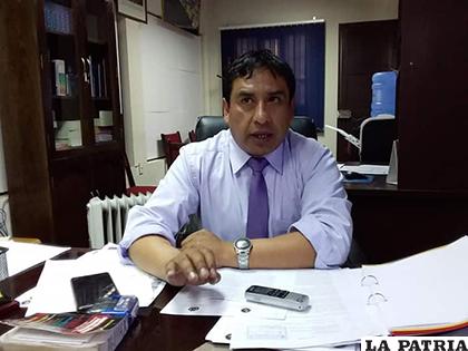 El fiscal departamental, Orlando Zapata / LA PATRIA