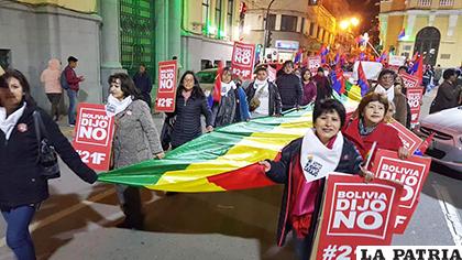 Población dividida frente al apoyo y rechazo a la repostulación de Evo Morales / LA PATRIA/ARCHIVO