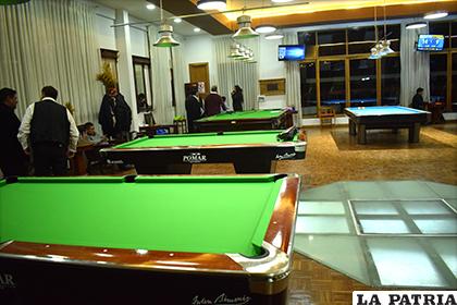 El salón de juegos del Club Oruro es el escenario donde se realiza el torneo selectivo / archivo LA PATRIA