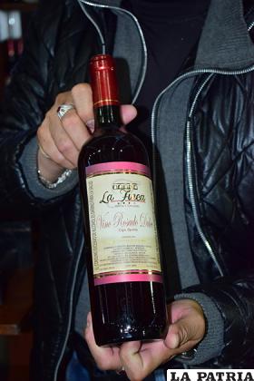 Este es el vino rosado, preferido por gran parte de los visitantes/ LA PATRIA
