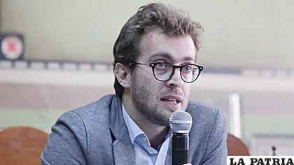 El director para las Américas de RSF, Emmanuel Colombié /ELDIARIO.ES