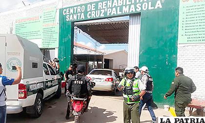 Ingreso a la cárcel de Palmasola en Santa Cruz /EL MUNDO BOLIVIA
