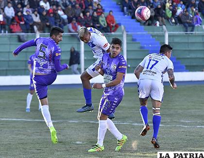 En el partido de ida en Potosí, San José venció por 5-0 el 02/09/2018 /APG