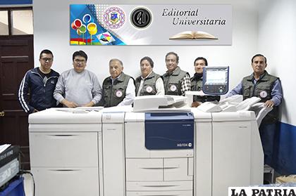 Personal que actualmente trabaja en la Imprenta Universitaria de la Universidad Técnica de Oruro