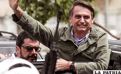 El presidente electo de Brasil, Jair Bolsonaro/ RADIO MONTECARLO