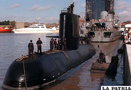 El submarino llevaba desaparecido desde el 15 de noviembre de 2017 y fue encontrado el 17 de noviembre pasado/TN8