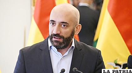 El coordinador del equipo técnico de auditoría de la OEA, Arturo Espinoza /Cancillería.