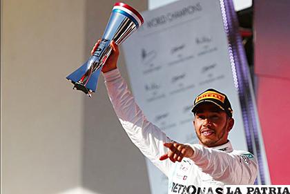 Hamilton se consagró campeón a pesar de terminar ayer segundo /as.com