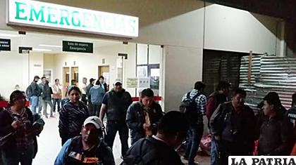 El joven falleció luego de ser llevado al hospital /Los Tiempos