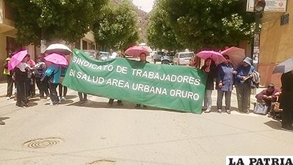 Trabajadores en salud rompen el silencio sindical instruido por la COD hace meses /LA PATRIA
