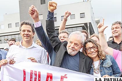 Expresidente Luiz Inácio Lula da Silva, encarcelado desde hace 1 año y 7 meses /IMPULSO BAIRES