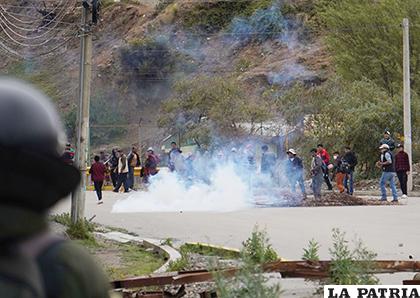 La mañana y parte de la tarde fue puro conflicto en La Paz