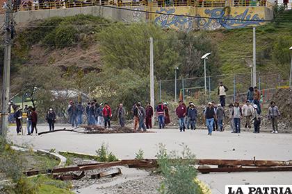 La turba intentaba tomar la zona Sur en la ciudad de La Paz