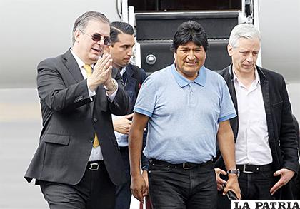 Evo Morales ha agradecido al presidente Andrés Manuel López Obrador por haberle salvado la 