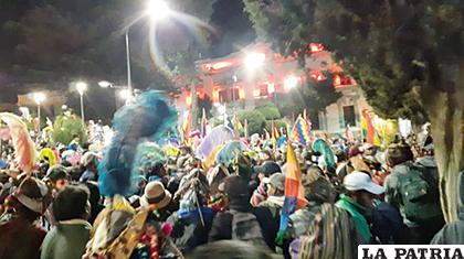 Protestas en Yapacaní /Defensoría del Pueblo
