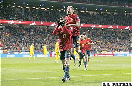 España no tuvo problemas para vencer a Rumania por 5 a 0/as.com
