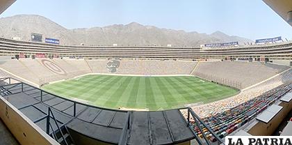 El estadio Monumental de Lima estará impecable para albergar la final de la Copa Libertadores 
/clarin.com
