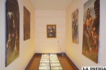Inventos y pinturas de Leonardo Da Vinci en exhibición /LA PATRIA