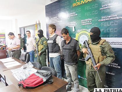 Los dos brasileños fueron remitidos al penal de Palmasola /LA PATRIA
