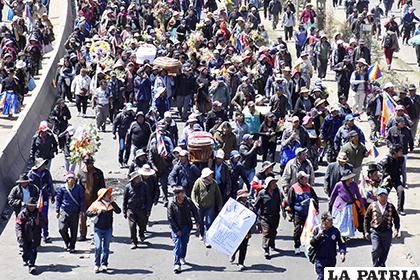 El diálogo busca pacificar el país y frenar el conflicto principalmente en El Alto /APG
