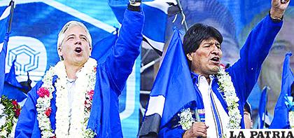 Morales y García Linera ya no serán candidatos del MAS /RR.SS.
