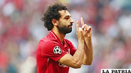 Mohamed Salah, delantero del Liverpool /iusport.com
