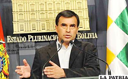 Juan Ramón Quintana, exministro de la Presidencia /erbol.com.bo
