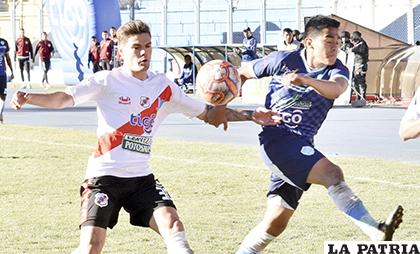 Nacional Potosí ganó en la ida 3-2 en la Villa Imperial el 28/07/2019 /APG
