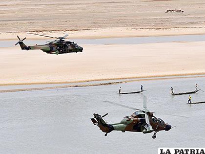 Helicópteros franceses en Mali /Christophe Petit Tesson / Pool

