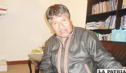 Víctor Hugo Vásquez, exgobernador de Oruro /La Razón  
