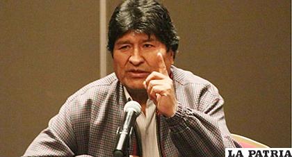 El expresidente boliviano Evo Morales /EL NUEVO DIARIO

