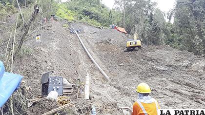 Se iniciaron las reparaciones del Gasoducto Carrasco - Cochabamba /Los Tiempos
