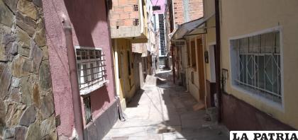 Muchas historias y leyendas se cuentan del pasaje Calvimontes y callejones