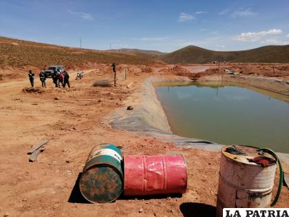 En días anteriores visitaron el espacio donde la empresa realiza la explotación de Oro /Defensoría