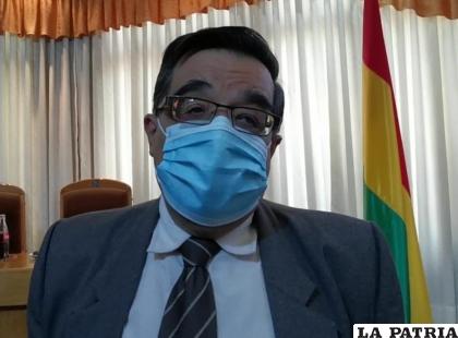 Jorge Peñaranda, gerente general de la Cámara de Industria de Oruro /LA PATRIA