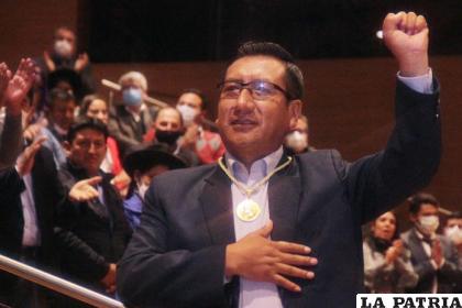 Diputado Freddy Mamani Laura, asume la presidencia de la Cámara de Diputados / Cámara de Diputados