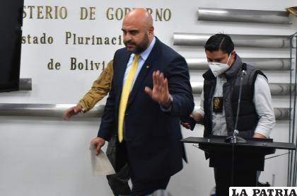 Javier Issa, ahora exviceministro de Régimen Interior y Policía