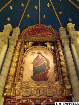 Esta misa se desarrollará en el Santuario de la Virgen del Socavón