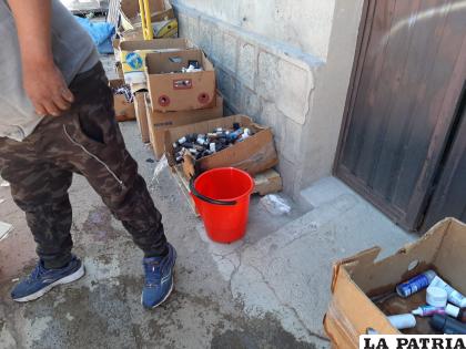 Lugar donde se registró el incendio controlado a tiempo por los vecinos /LA PATRIA