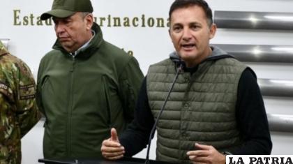Los exministros Arturo Murillo y Luis Fernando López /ANF