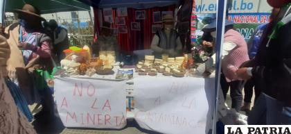 No quieren ningún tipo de actividad minera en ese municipio /LA PATRIA