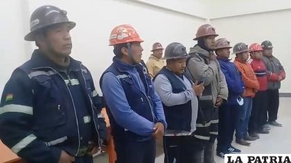 Nuevo directorio del Sindicato Mixto de Trabajadores Mineros de Bolívar
