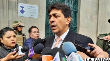 El exministro de Hidrocarburos Víctor Hugo Zamora /ANF