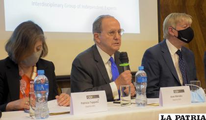 Los integrantes del Grupo instalaron su trabajo en Bolivia /APG