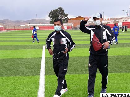 Los royalistas siguen dando pelea en el campeonato, la felicidad al final del partido /Oruro Royal
