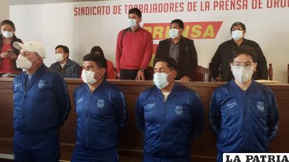 Parte del cuerpo técnico presentado por las autoridades /LA PATRIA