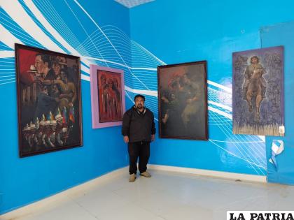 Imponentes obras de arte se exponen en Expoteco /LA PATRIA