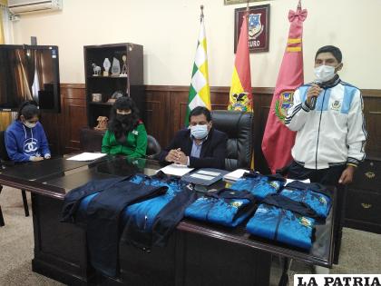 Los deportistas recibieron el apoyo de la Gobernación de Oruro 
/Gad-Oru
